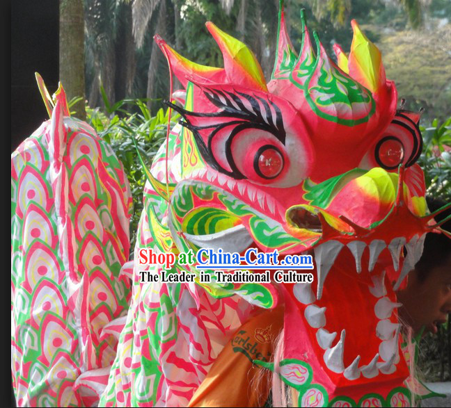 Charity Use Friendly Lumious Dragon Dance Costume for 9-10 Adult