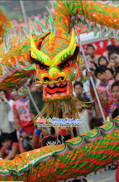 Middle School Lumious Dragon Dance Costume for 9-10 Students