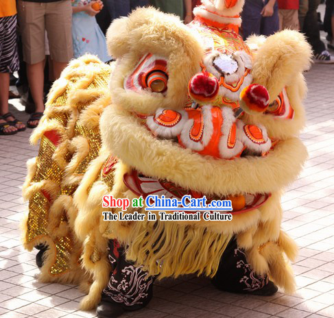 Supreme Chinese Southern Hoksan Lion Dance Costume for Sale