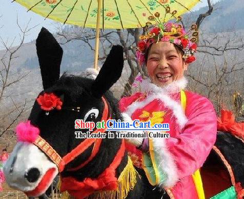 Chinese Lunar New Year Donkey Costume for Adults