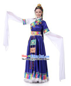 Traditional Chinese Tibetan Clothing for Women