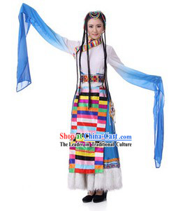 Traditional Chinese Tibetan Clothing for Women