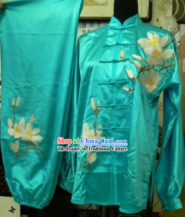 Ancient Chinese Silk Tai Chi Clothing