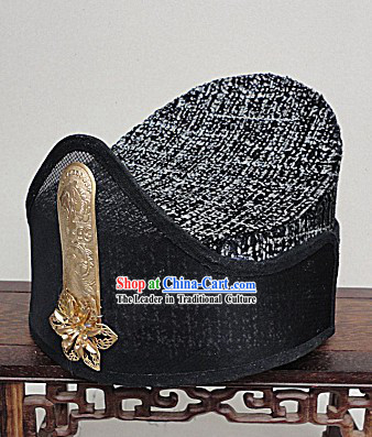 Ancient Chinese Xiao Ao Jiang Hu Swordman Hat for Men