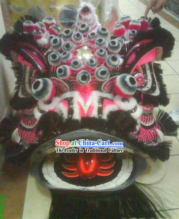 Many Pom Poms Lion Dance Supplies Head for Sale