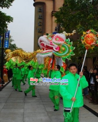 Chinese New Year Festival Ceremony and Business Opening Supreme Dragon Dance Costumes