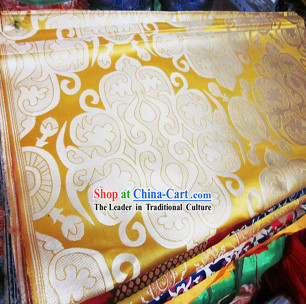 Traditional Chinese Tibetan Robe Brocade Fabric