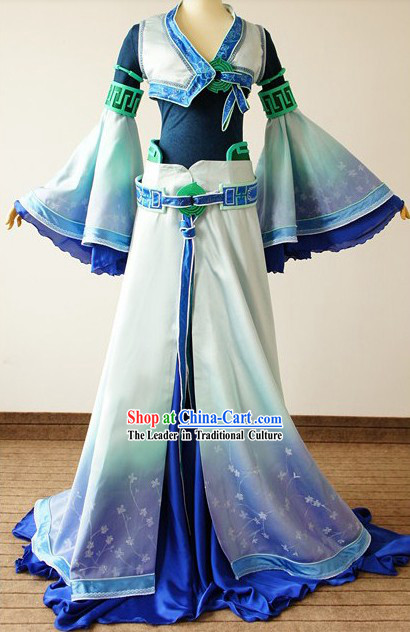 Ancient Chinese Fairy Cosplay Costumes Complete Set