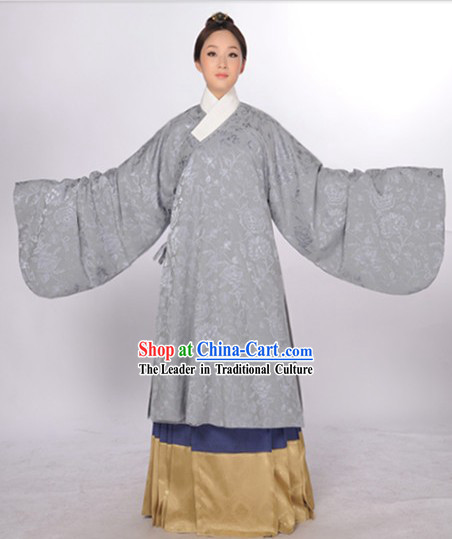 Ancient Chinese Ming Dynasty Jacket and Skirt for Girls