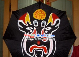 Traditional Chinese Mask Changing Umbrella Prop