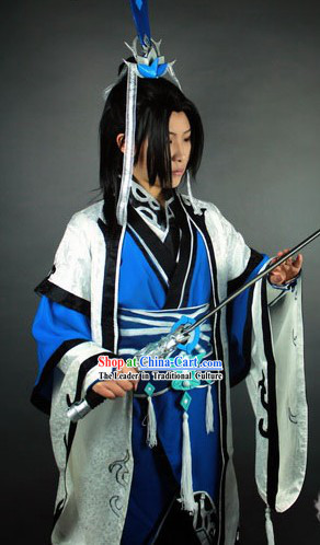 Ancient Chinese Swordsman Costume for Men