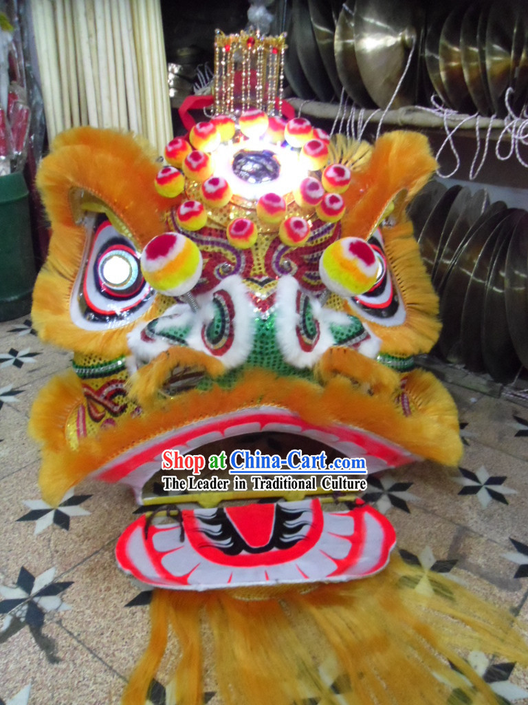 Classical Chinese Lion Dance Costumes Complete Set