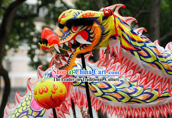 Professional Championship Glow in the Dark Dragon Dance Costume Complete Set