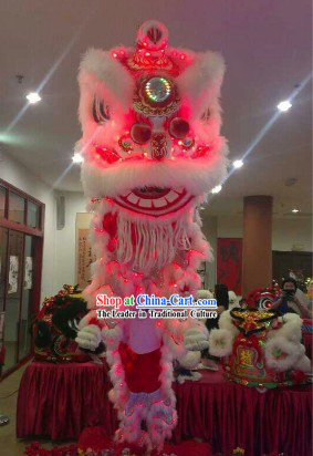 Batteries Powered Luminous LED Lights Lion Dance Equipments Complete Set