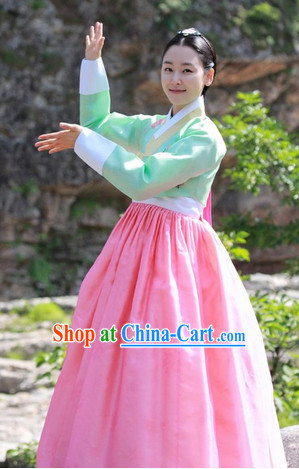 Ancient Korean The Musketeer Female Costumes Complete Set