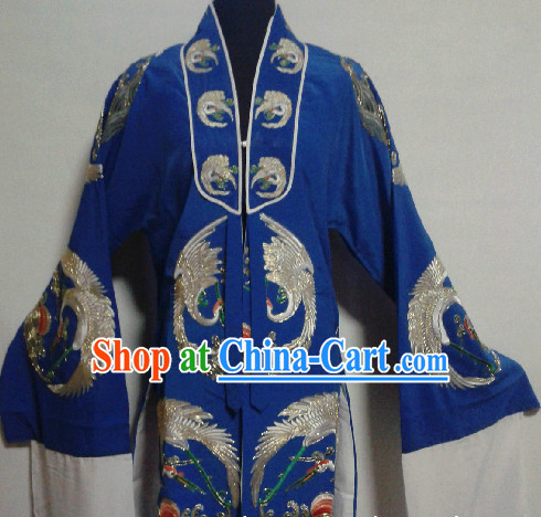 Chinese Ancient Crane Longevity Embroidery Robe