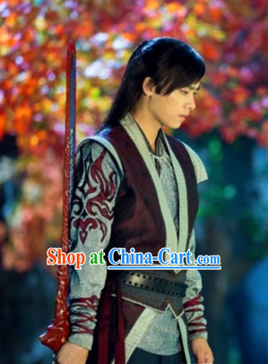 Li Yifeng Swordsman Costumes and Cuff Complete Set