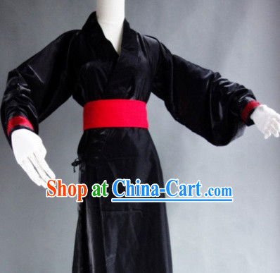 Black Classical Chinese Night Costumes for Men