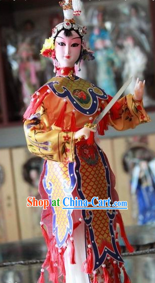 Handmade Traditional Chinese Beijing Silk Figurine - Yu Ji Empress