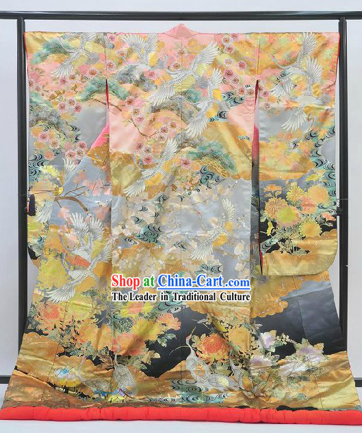 Ancient Japanese Princess Kimono Set for Women