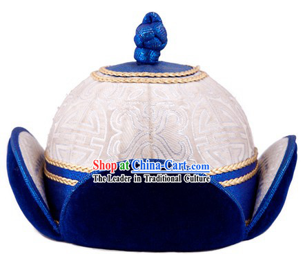 Traditional Chinese Handmade Mongolian Female Hat