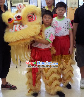 Supreme School Students Lion Dance Costumes Complete Set