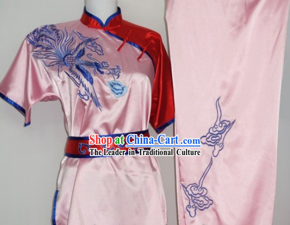 Global Championships Tournament Black Martial Arts Phoenix Embroidery Uniforms