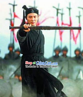 Jet Li's Costume and Headwear Complete Set in Film Hero