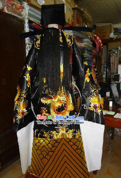 Bao Gong Ancient Chinese Judege Law Costumes and Hat