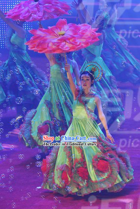 Flower Umbrella Dance Props