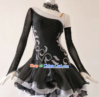 Top Latin Custom Costumes Ballroom Dance Costume