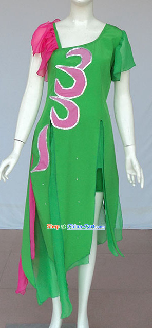 Green Lotus Dancing Costume