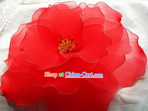 Handmade Big Peony Dance Props Decorations