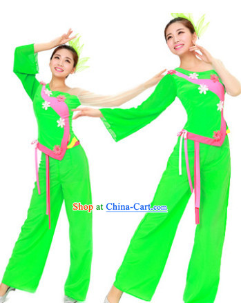 Chinese Yangge and Waist Drum Dance Suit