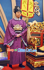 Chinese Tang Dynasty Official Clothes online and Hat Complete Set