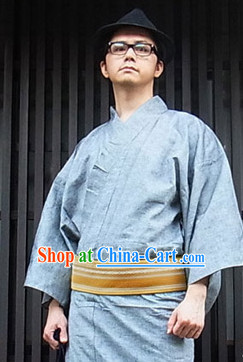 Japanese Summer Yukata with Obi for Men