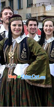 Greek National Costumes for Women