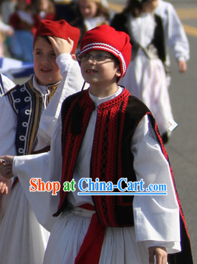 Classical Kids Greek Costumes Complete Set