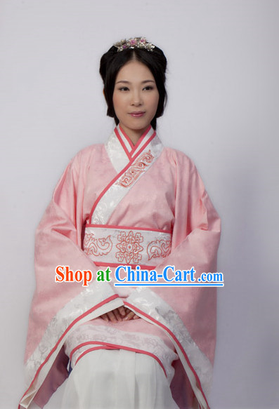 Chinese Hanfu  Costumes Chinese Kimono, Kimono, Dimono Dresses Complete Set