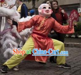 Festival Celebration Laughing Monk Mask an Costumes