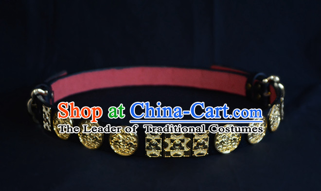 Chinese Ancient Hanfu Handmade Feather Belt