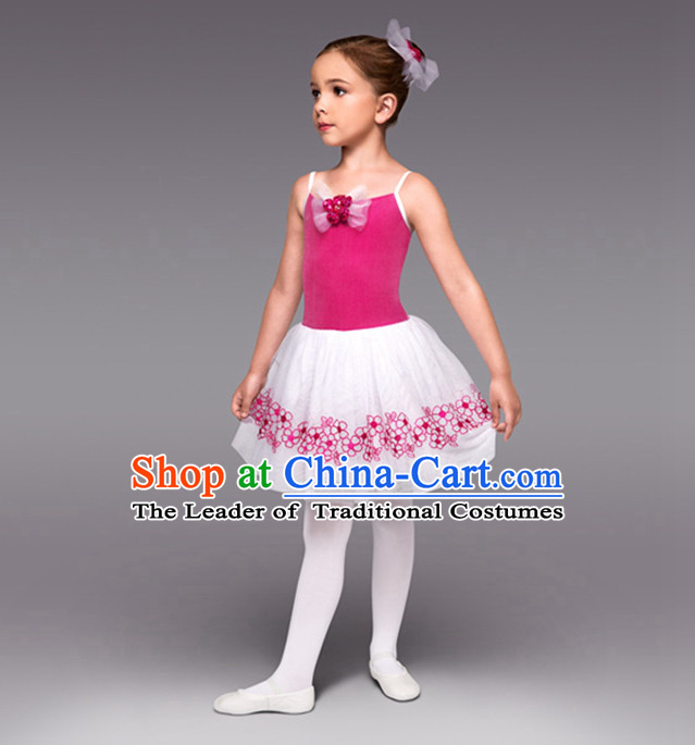 Kids Practice Tutu Ballet Costumes Tutus Tu Tu Dancing Costumes Dancewear Dance Supply Free Custom Tailored Service