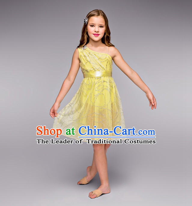 Kids Modern Dance Ballet Costumes Tutus Tu Tu Dancing Costumes Dancewear Dance Supply Free Custom Tailored Service for Children