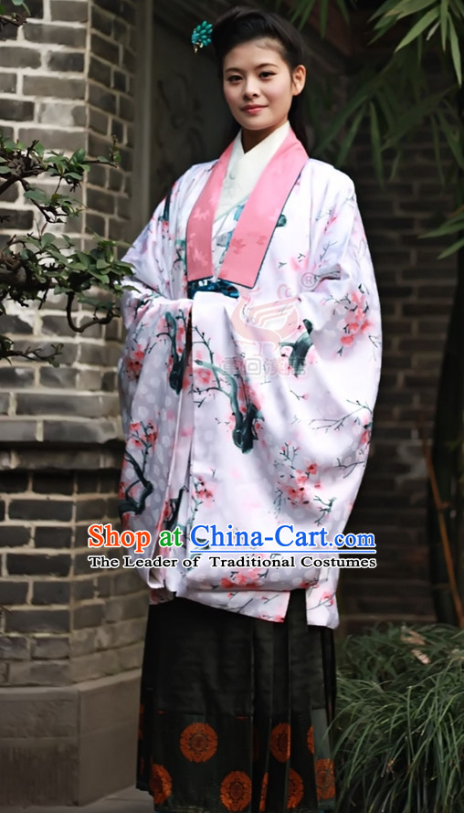 China Ming Dynasty Clothing Ancient Chinese Costume Men Women Costumes Kids Garment Clothes for Women