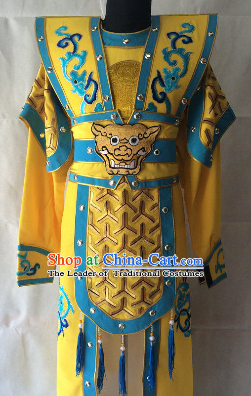 Chinese Opera Embroidered Prince Robe Costume Traditions Culture Dress Masquerade Costumes Kimono Chinese Beijing Clothing for Men