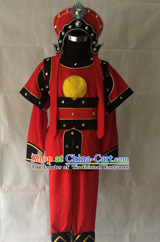 Chinese Opera Solider Costume Traditions Culture Dress Masquerade Costumes Kimono Chinese Beijing Clothing for Men