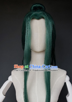 Chinese Prince Long Wigs