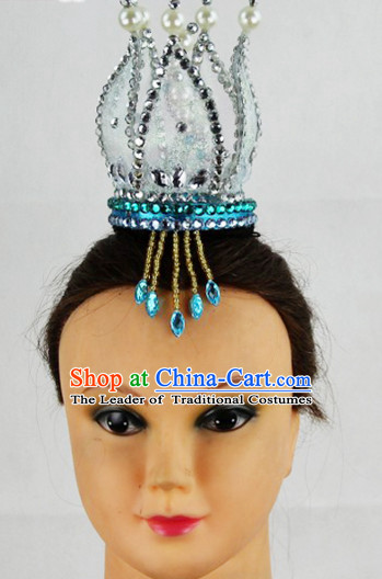 Chinese Dance Apparel Hair Jewelry North Korean South Korean Asian Fashion Wholesale Stage Performance Headdress Folk Decorations