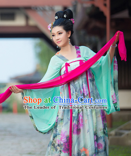 Chinese Tang Dynasty Costume Ancient China Costumes Han Fu Dress Wear Outfits Suits Clothing for Women