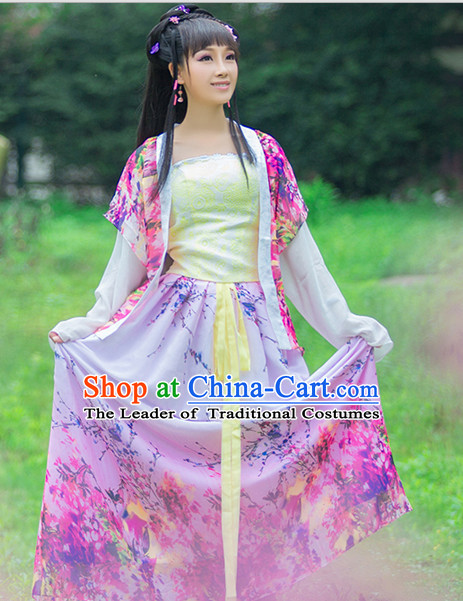 Chinese Classic Costume Ancient China Han Dynasty Costumes Han Fu Dress Wear Outfits Suits Clothing for Women